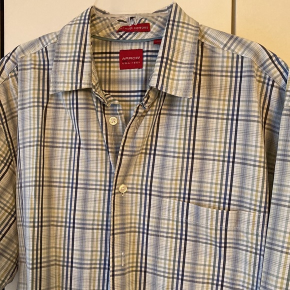 Causal men short sleeve button down shirt - Picture 3 of 5